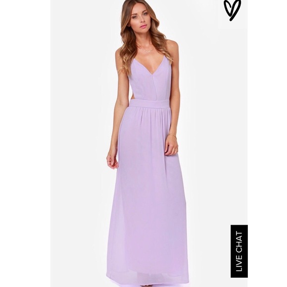 Lavender Maxi Dress